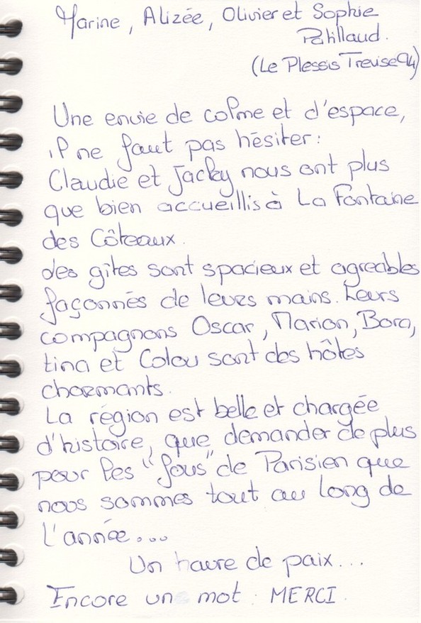 Des clients amoureux des animaux.
