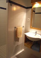 Salle d'eau � l'italienne.