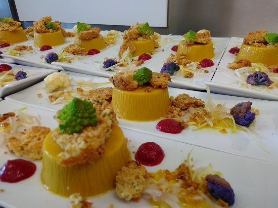 dclinaison de choux et crumble de carottes