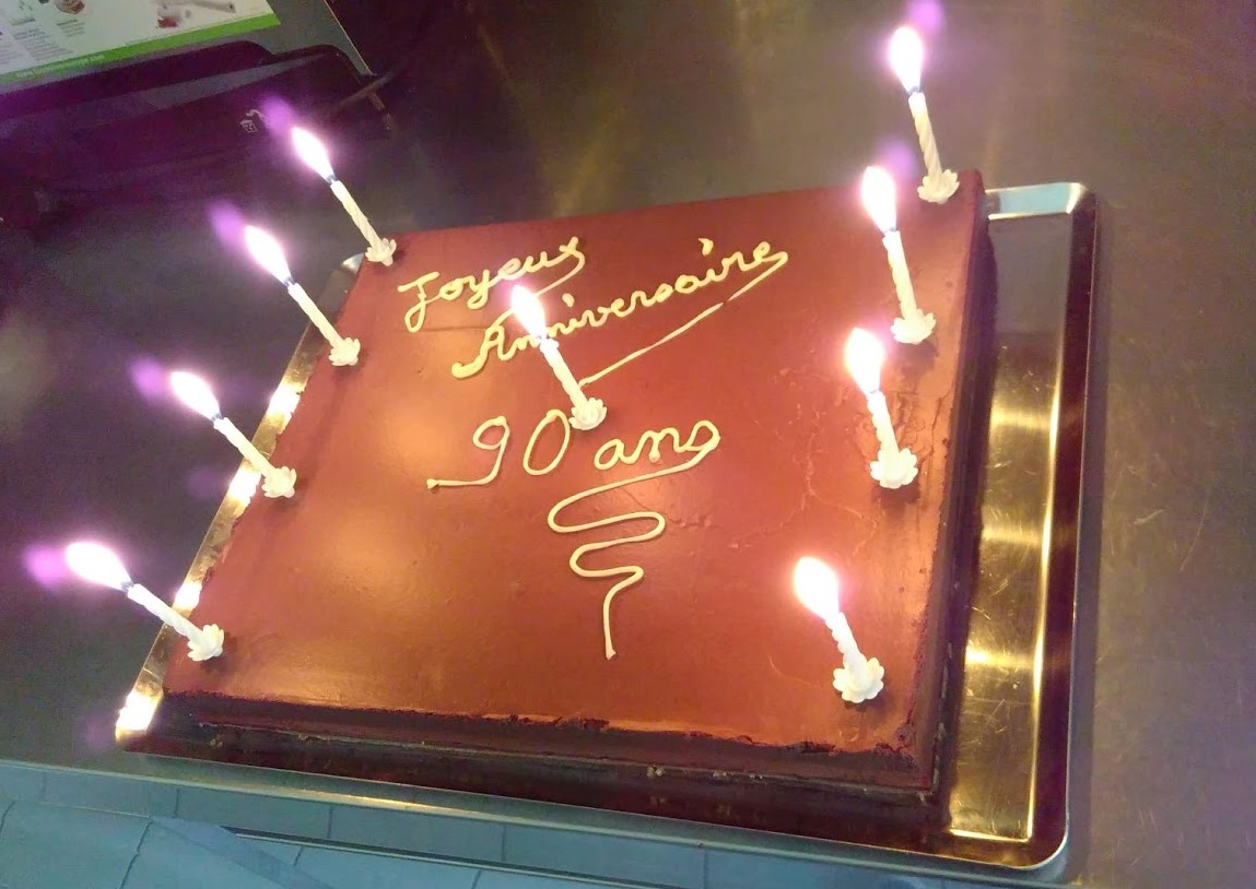 Gâteau 90 ans 
